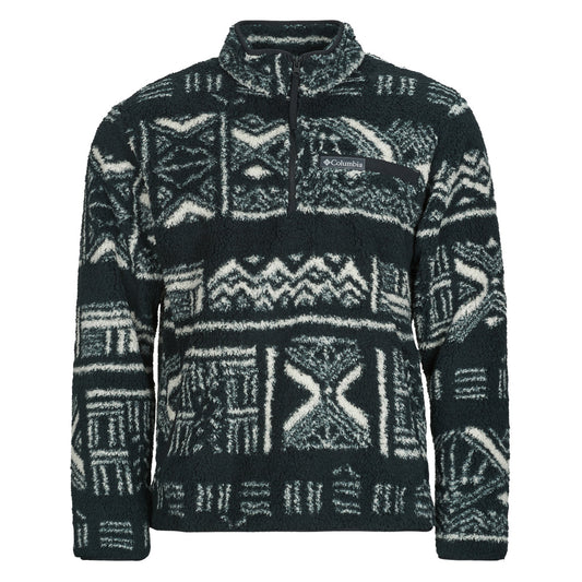 Felpa Uomo Columbia  RUGGED RIDGE HIGH PILE HALF ZIP  Nero