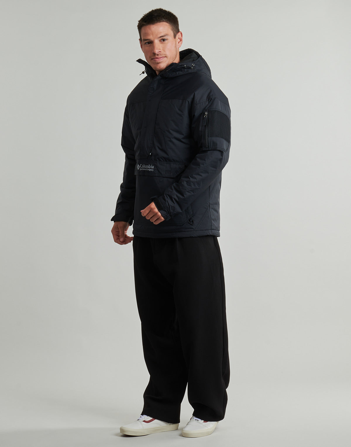 Giubbotto Uomo Columbia  CHALLENGER II INSULATED PULLOVER  Nero