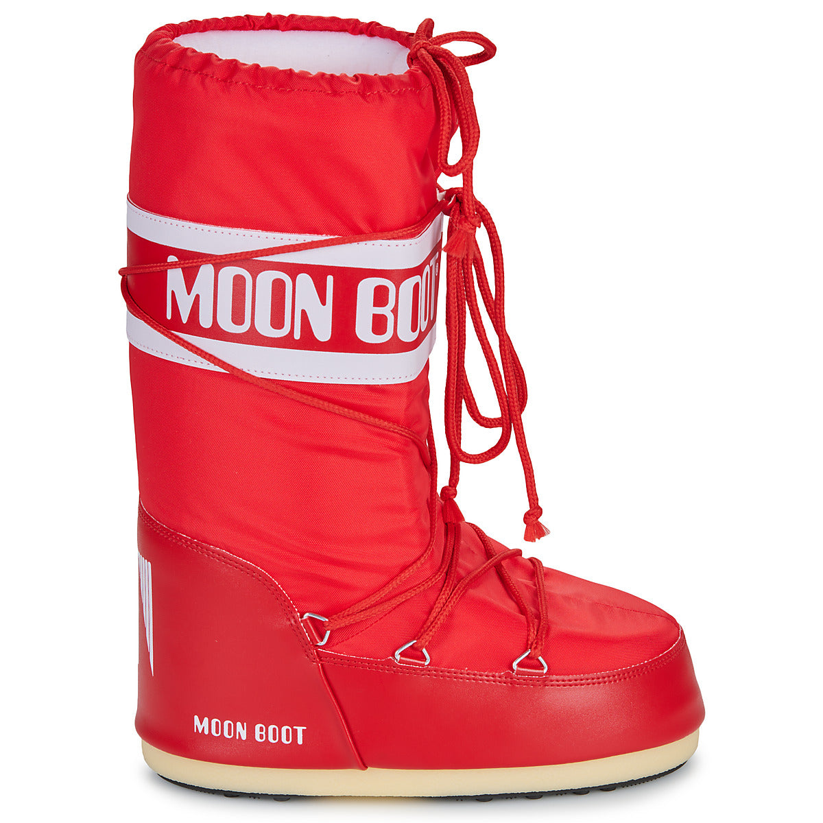 Scarpe da neve Uomo Moon Boot  MB ICON NYLON  Rosso