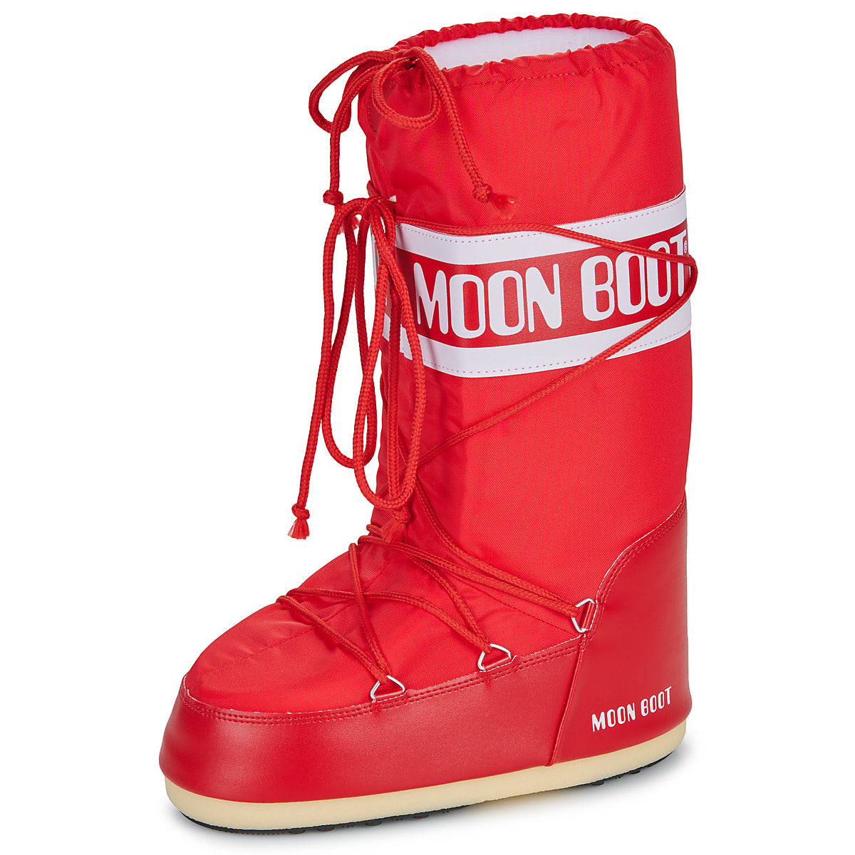 Scarpe da neve Uomo Moon Boot  MB ICON NYLON  Rosso
