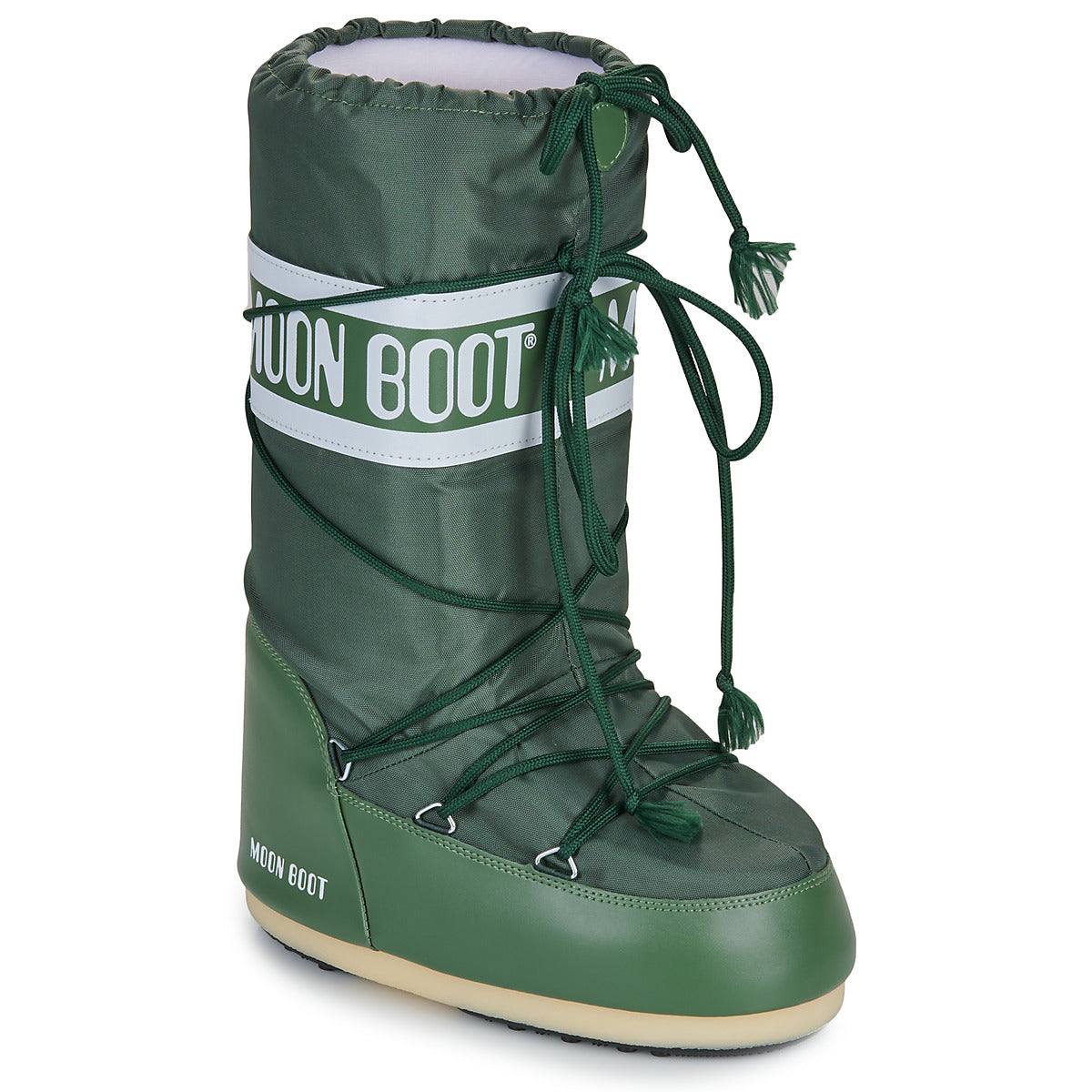 Scarpe da neve Uomo Moon Boot  MB ICON NYLON  Verde