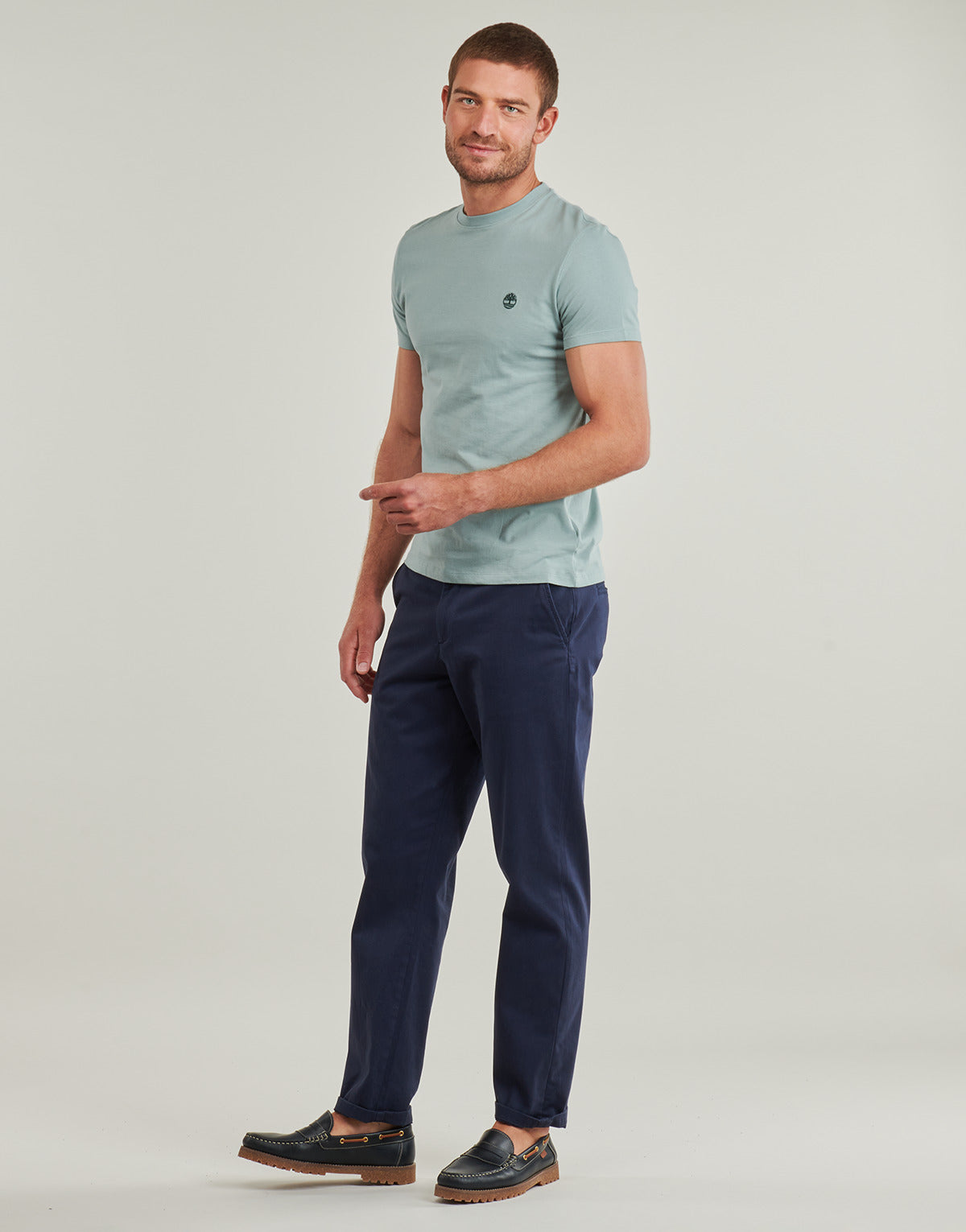 T-shirt Uomo Timberland  Short Sleeve Tee  Blu