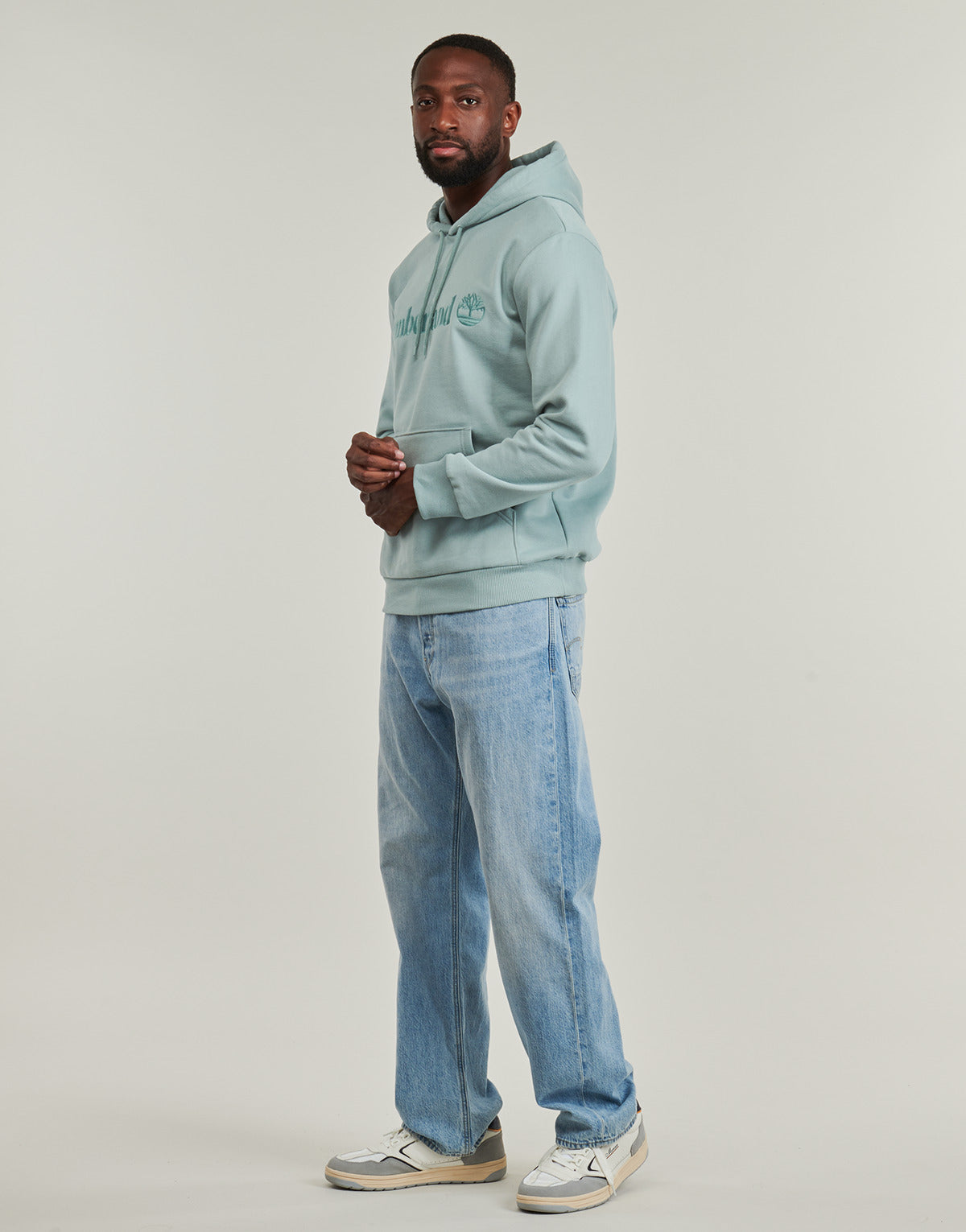Felpa Uomo Timberland  Hoodie  Blu