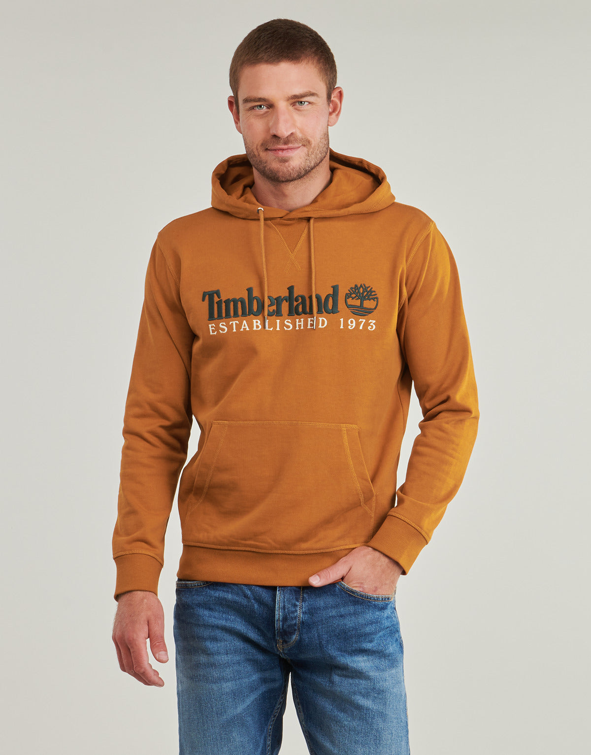Felpa Uomo Timberland Embroidered Logo Crew Neck Sweatshirt