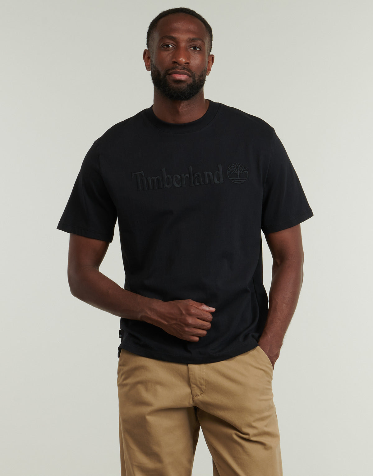 T-shirt Uomo Timberland  Short Sleeve Tee  Nero