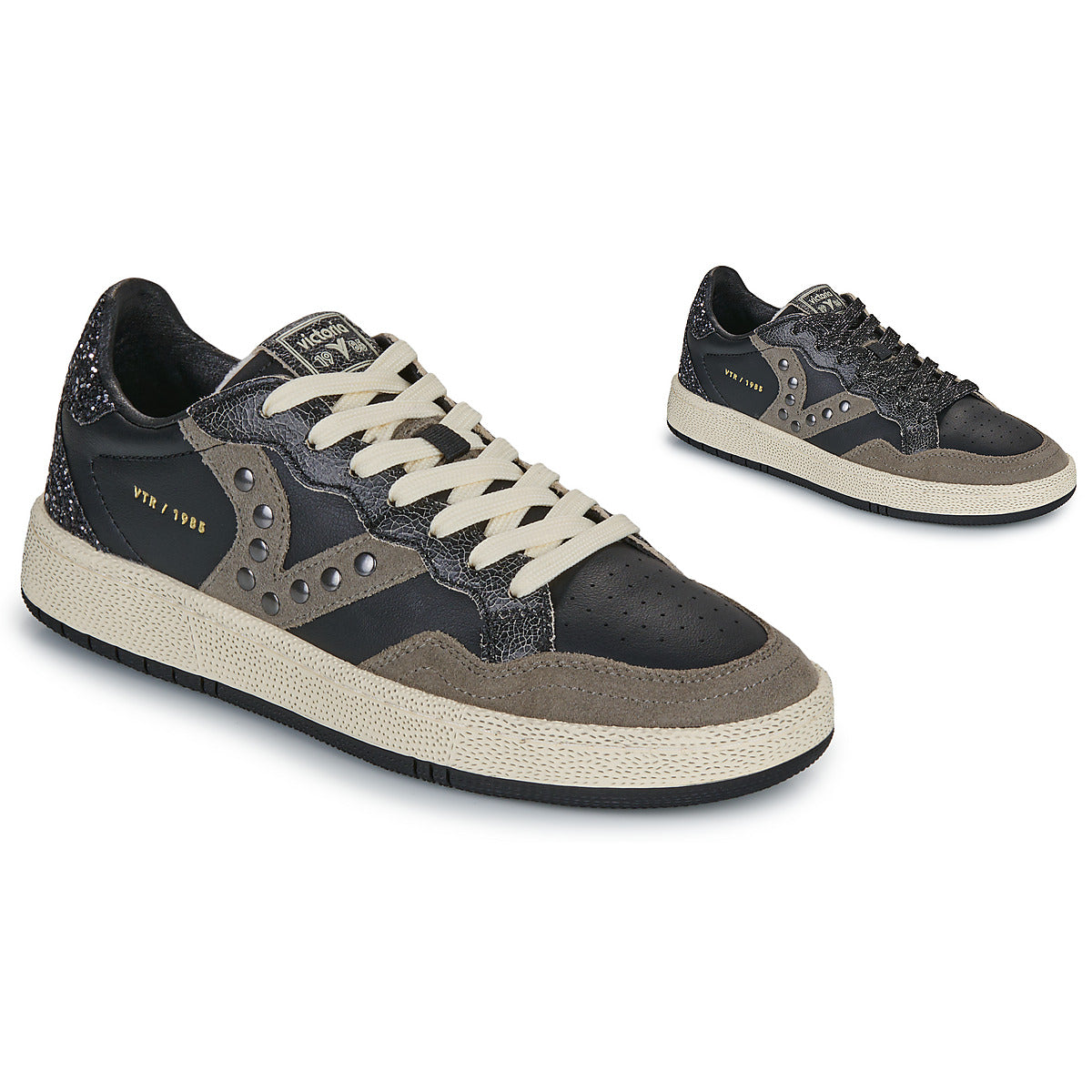 Sneakers basse Donna Victoria  SMASH  Nero