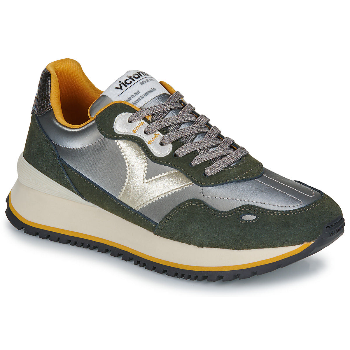 Sneakers basse Donna Victoria  VIENTO  Kaki