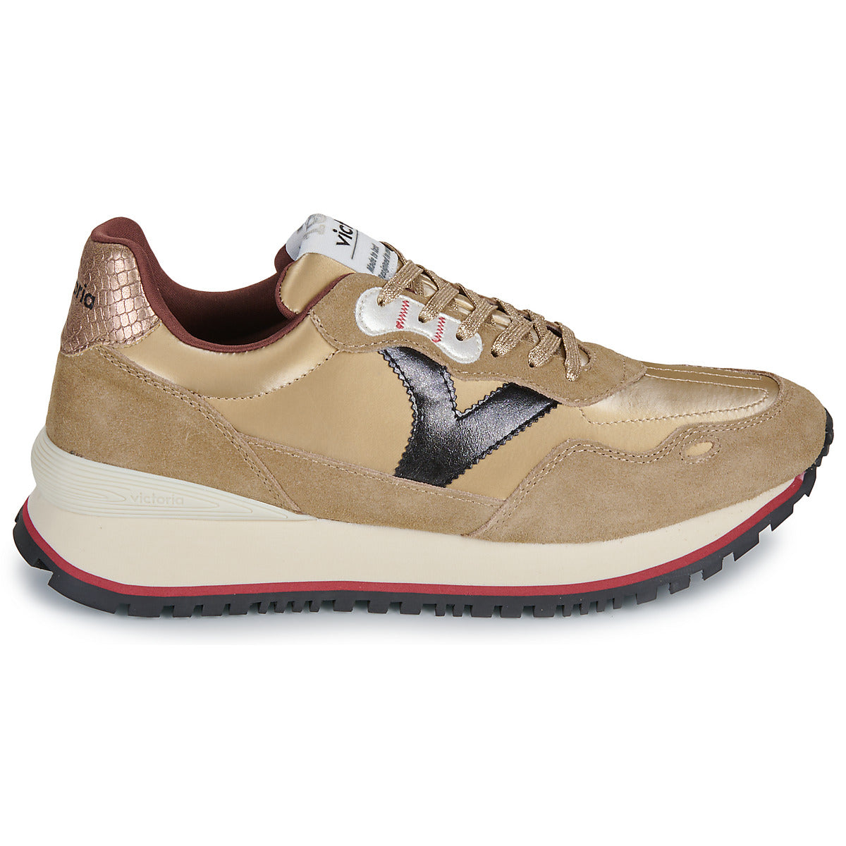Sneakers basse Donna Victoria  VIENTO  Marrone