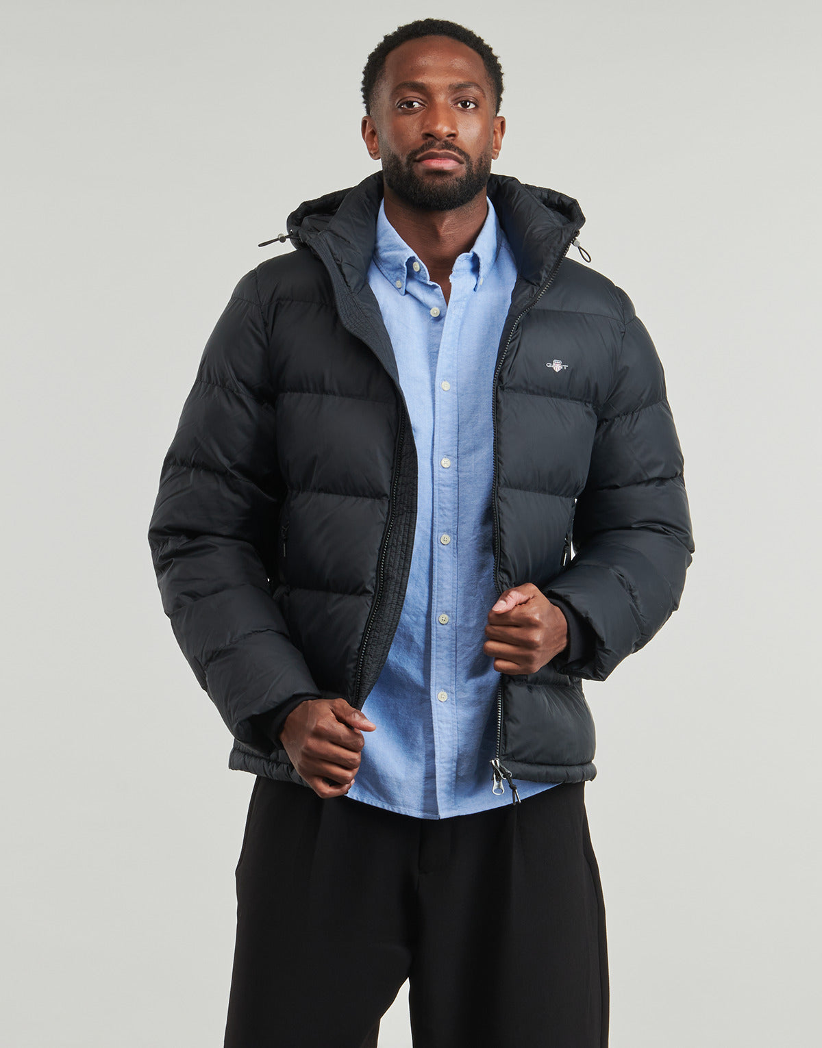 Piumino Uomo Gant  ACTIVE CLOUD JACKET  Nero