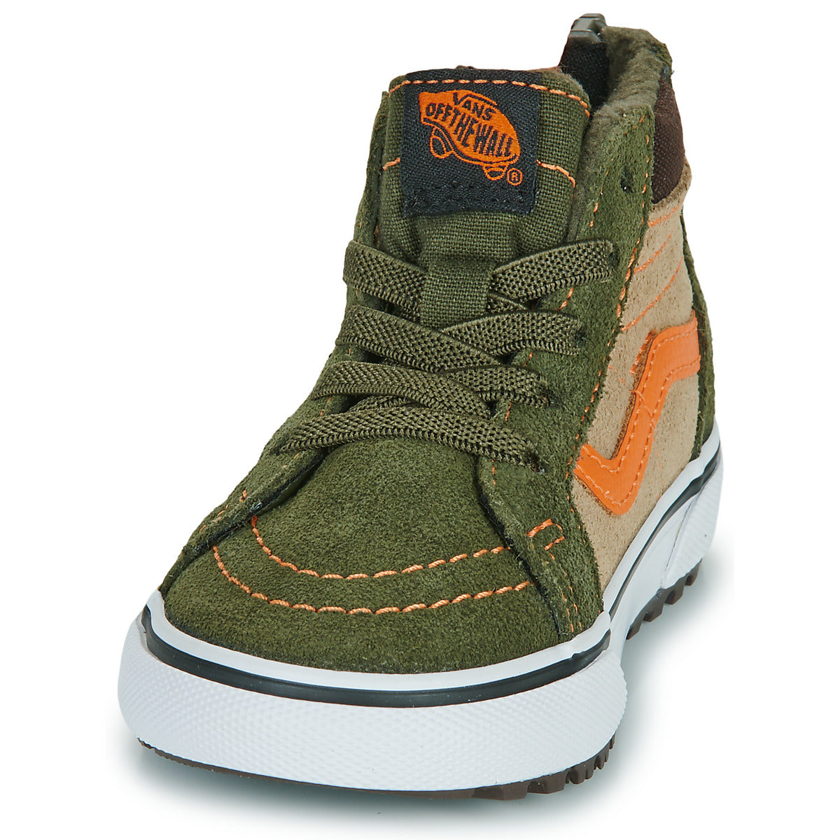 Scarpe bambini ragazzo Vans  MTE SK8-Hi Zip  Kaki