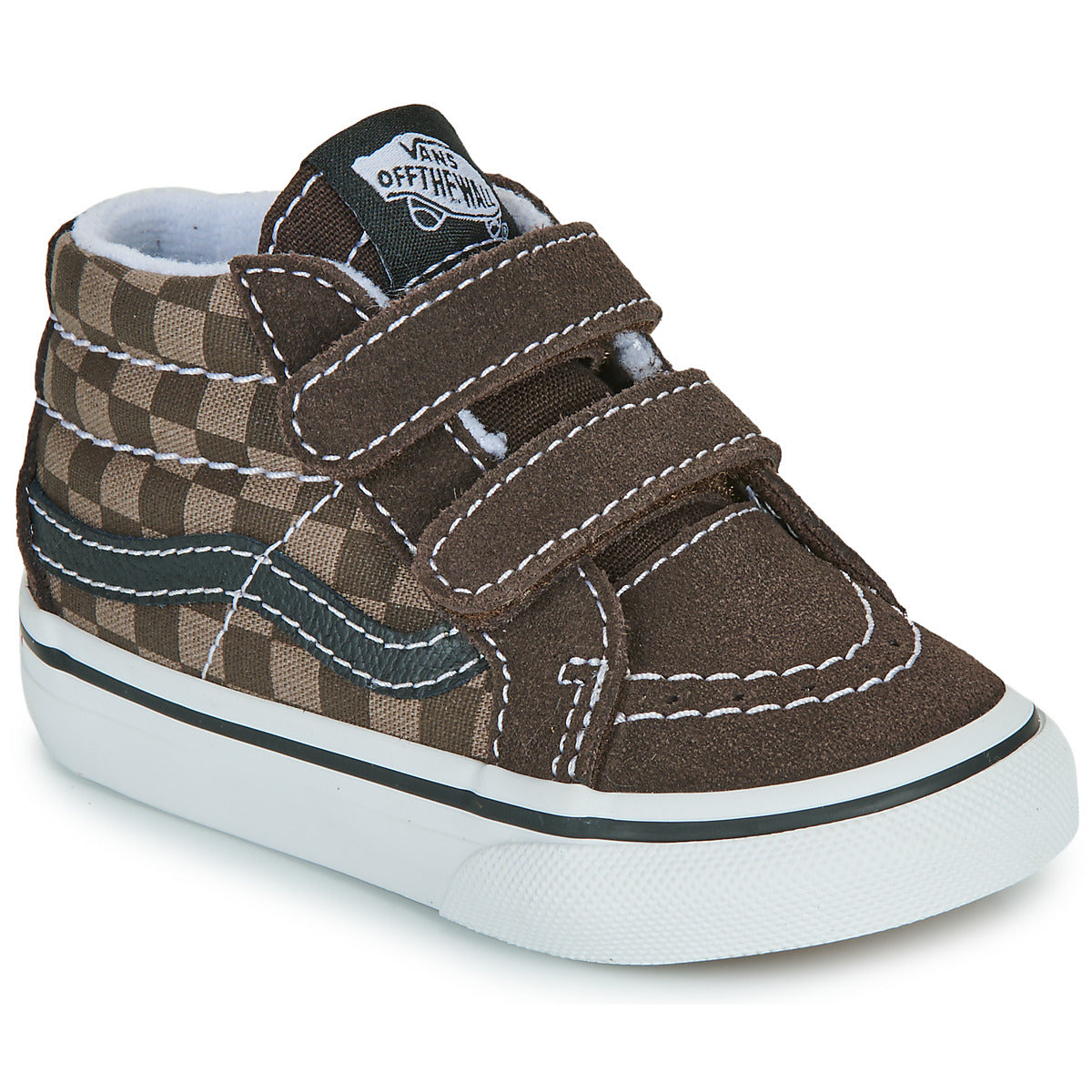 Scarpe bambini ragazza Vans  SK8-Mid Reissue V  Marrone
