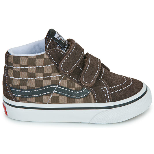 Scarpe bambini ragazza Vans SK8-Mid Reissue V Marrone