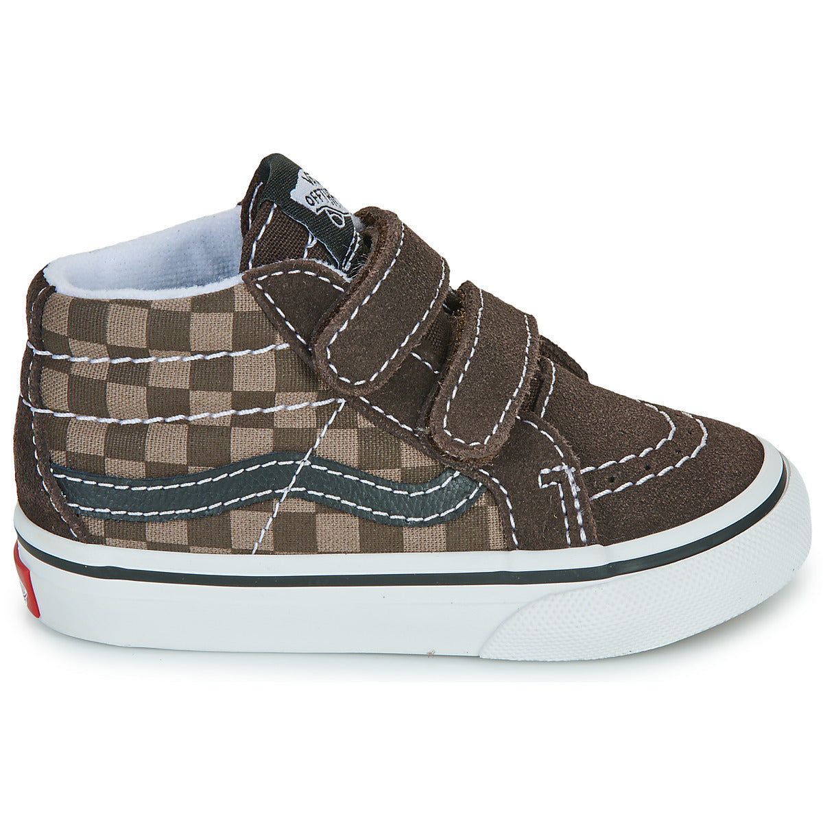 Scarpe bambini ragazza Vans  SK8-Mid Reissue V  Marrone