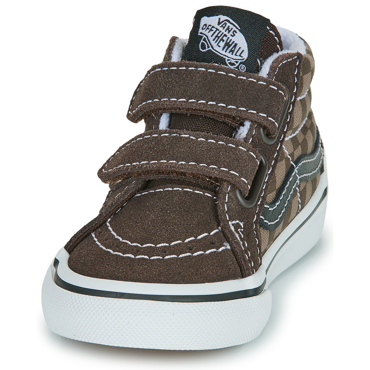 Scarpe bambini ragazza Vans SK8-Mid Reissue V Marrone