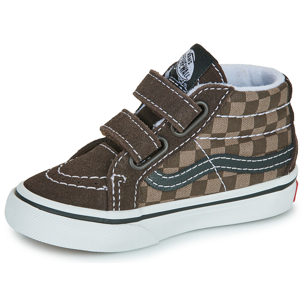 Scarpe bambini ragazza Vans SK8-Mid Reissue V Marrone