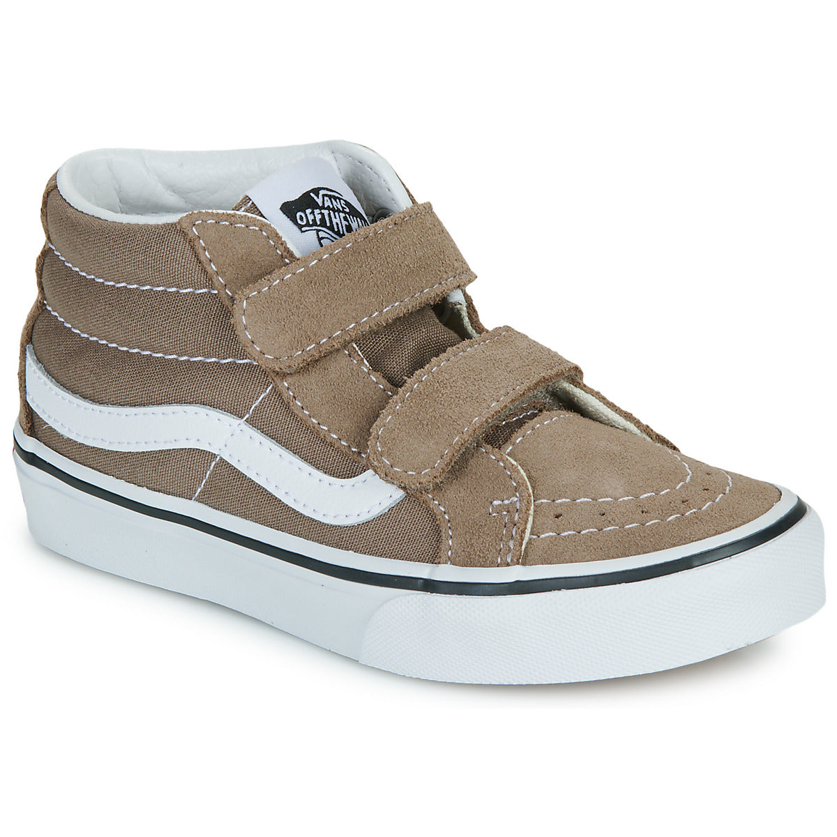 Scarpe bambini ragazza Vans SK8-Mid Reissue V Marrone