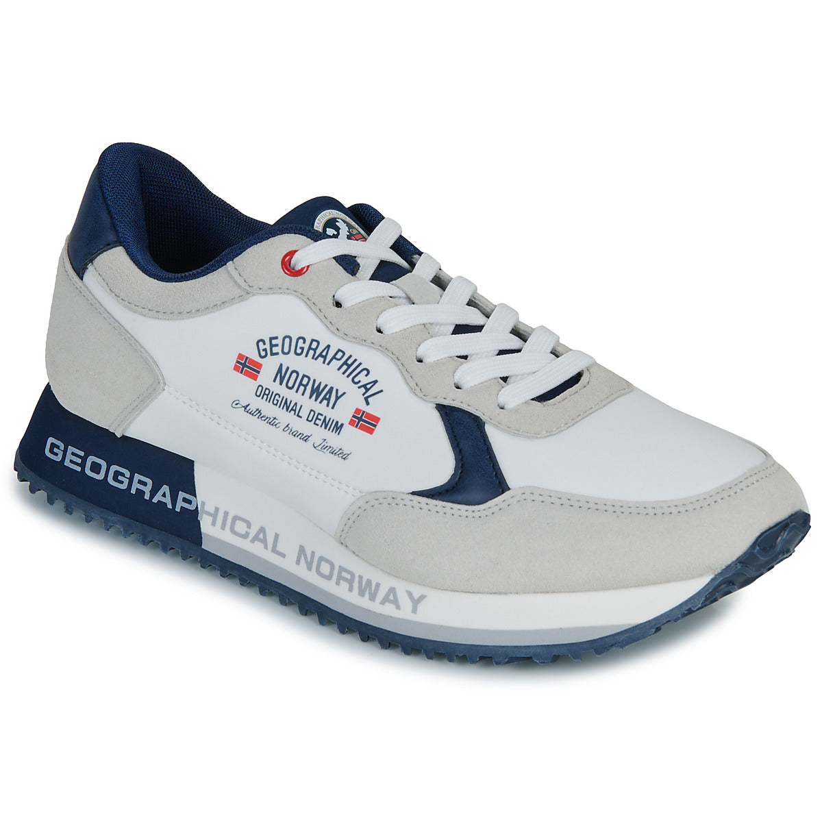 Sneakers Uomo Geographical Norway OSTYLE Bianco