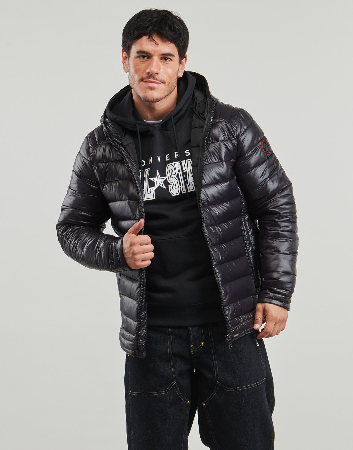Piumino Uomo Geographical Norway  ABOU  Nero