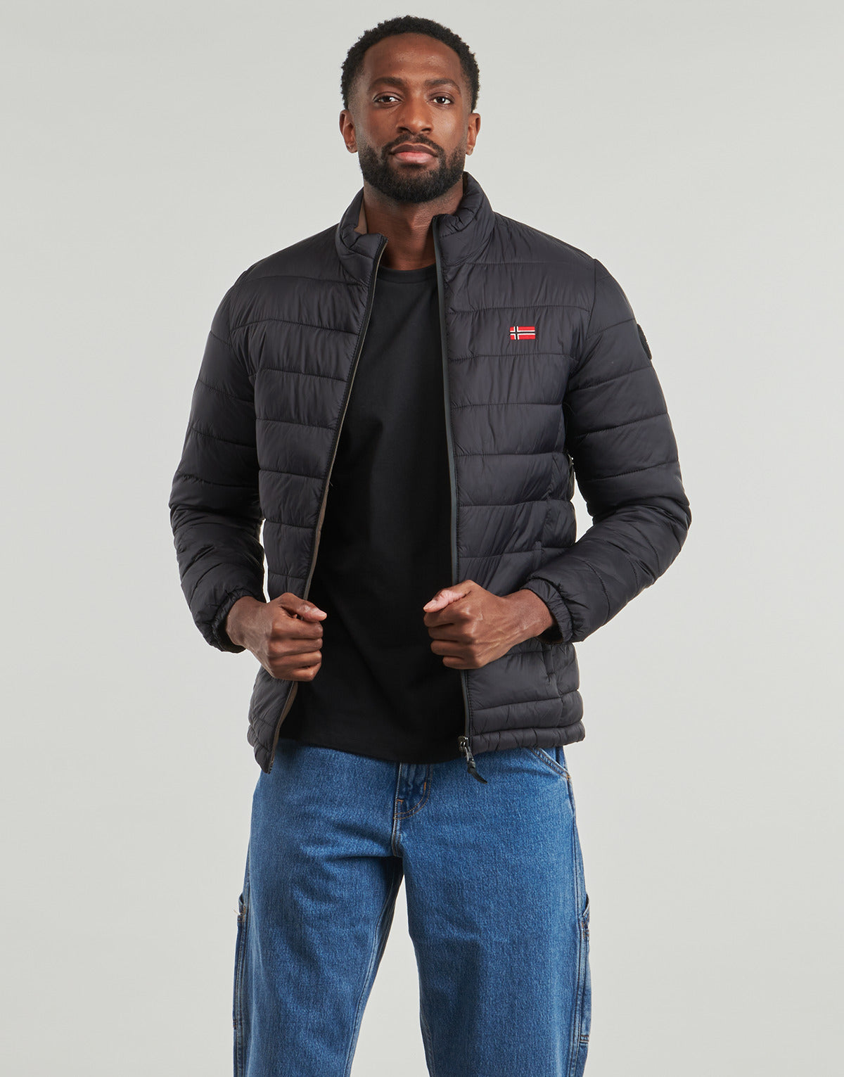 Piumino Uomo Geographical Norway  CALIFORNIA  Nero