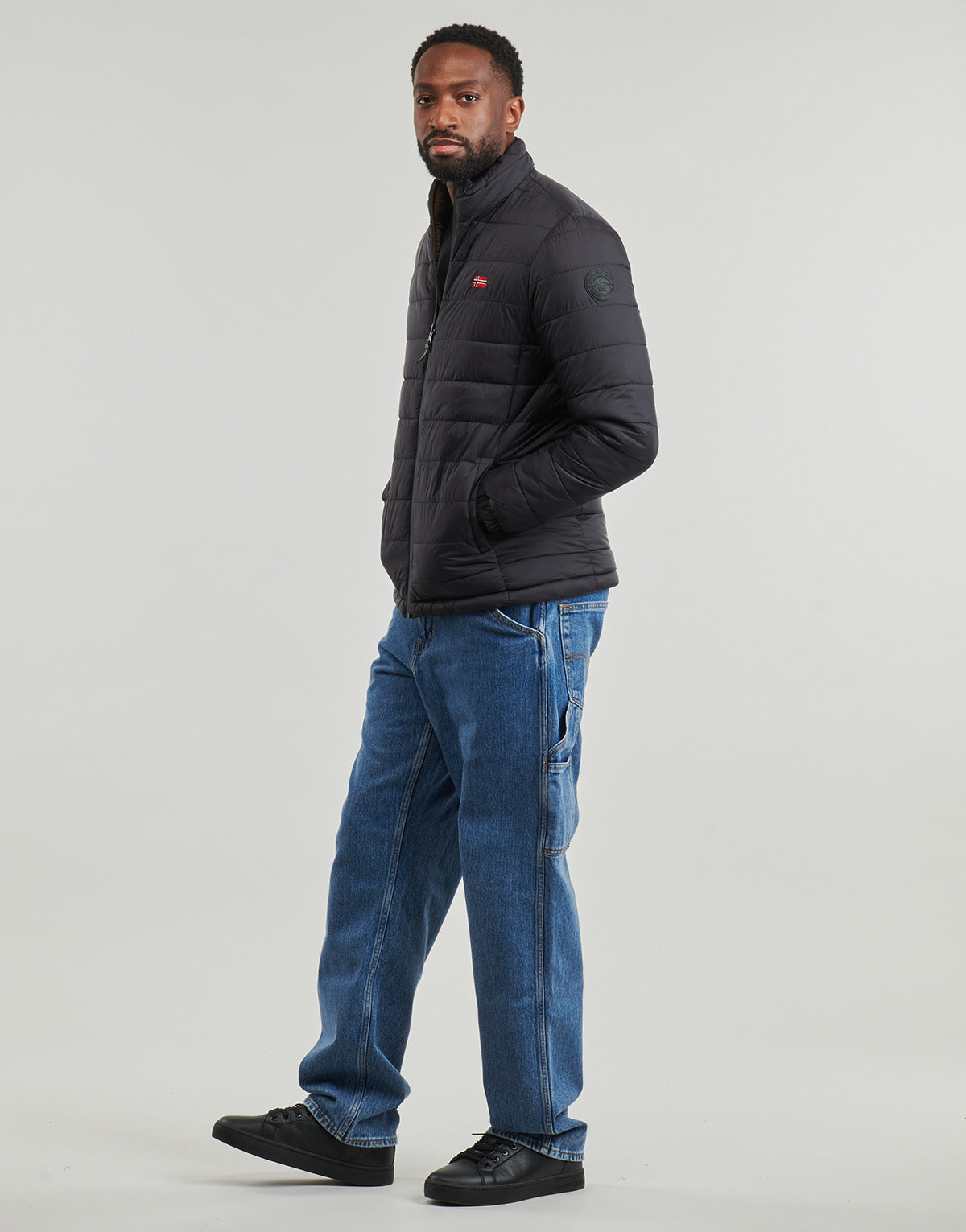 Piumino Uomo Geographical Norway  CALIFORNIA  Nero