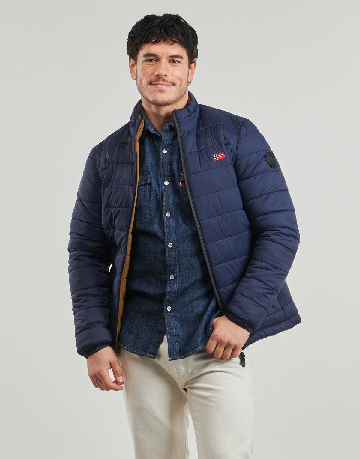 Piumino Uomo Geographical Norway  CALIFORNIA  Marine