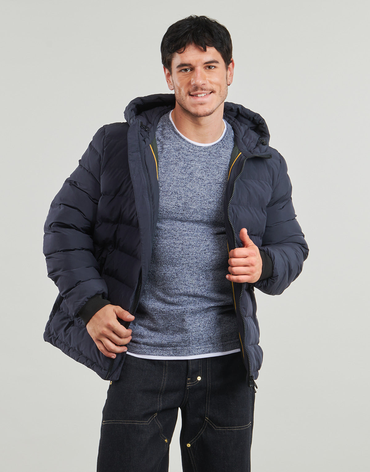 Piumino Uomo Geox  M SPHERICA  Marine