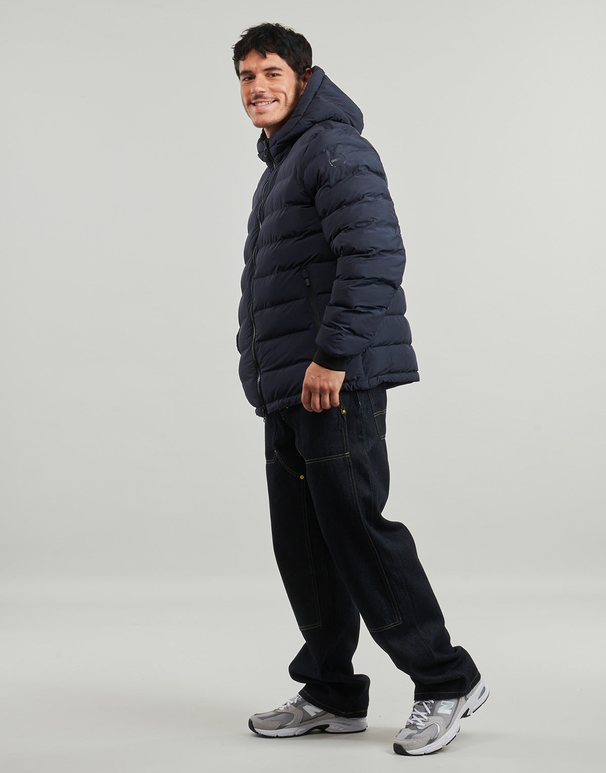 Piumino Uomo Geox  M SPHERICA  Marine