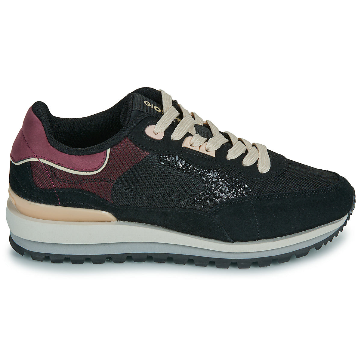 Sneakers basse Donna Gioseppo  FOLEY  Nero