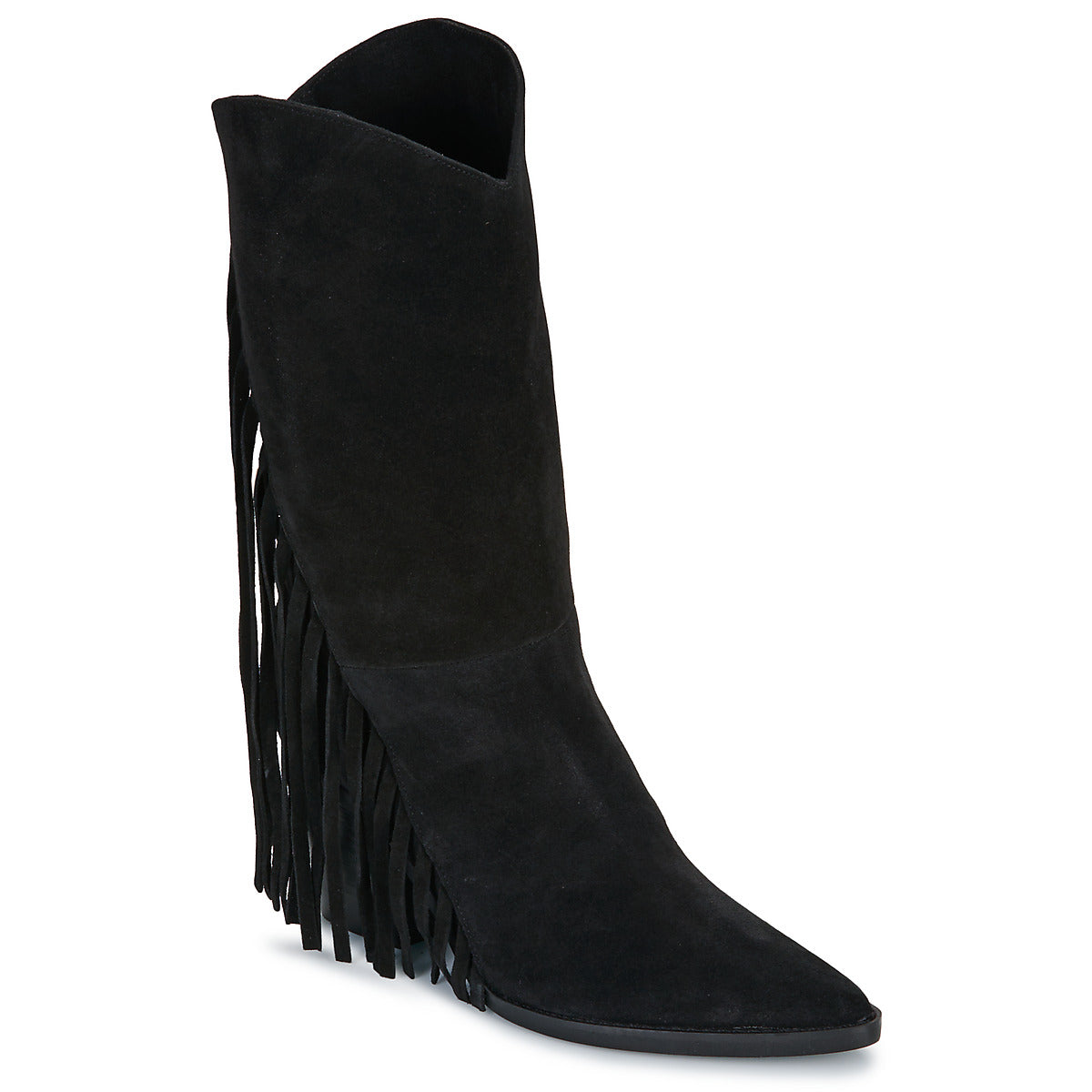 Stivali Donna Exé Shoes  515-ORLANDO-SUEDE-BLACK  Nero