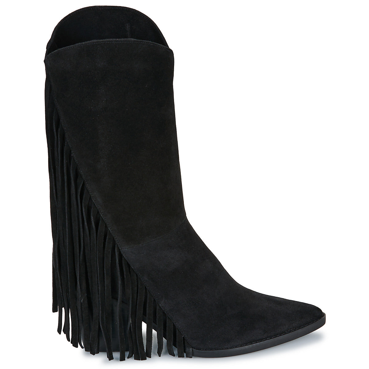 Stivali Donna Exé Shoes  515-ORLANDO-SUEDE-BLACK  Nero