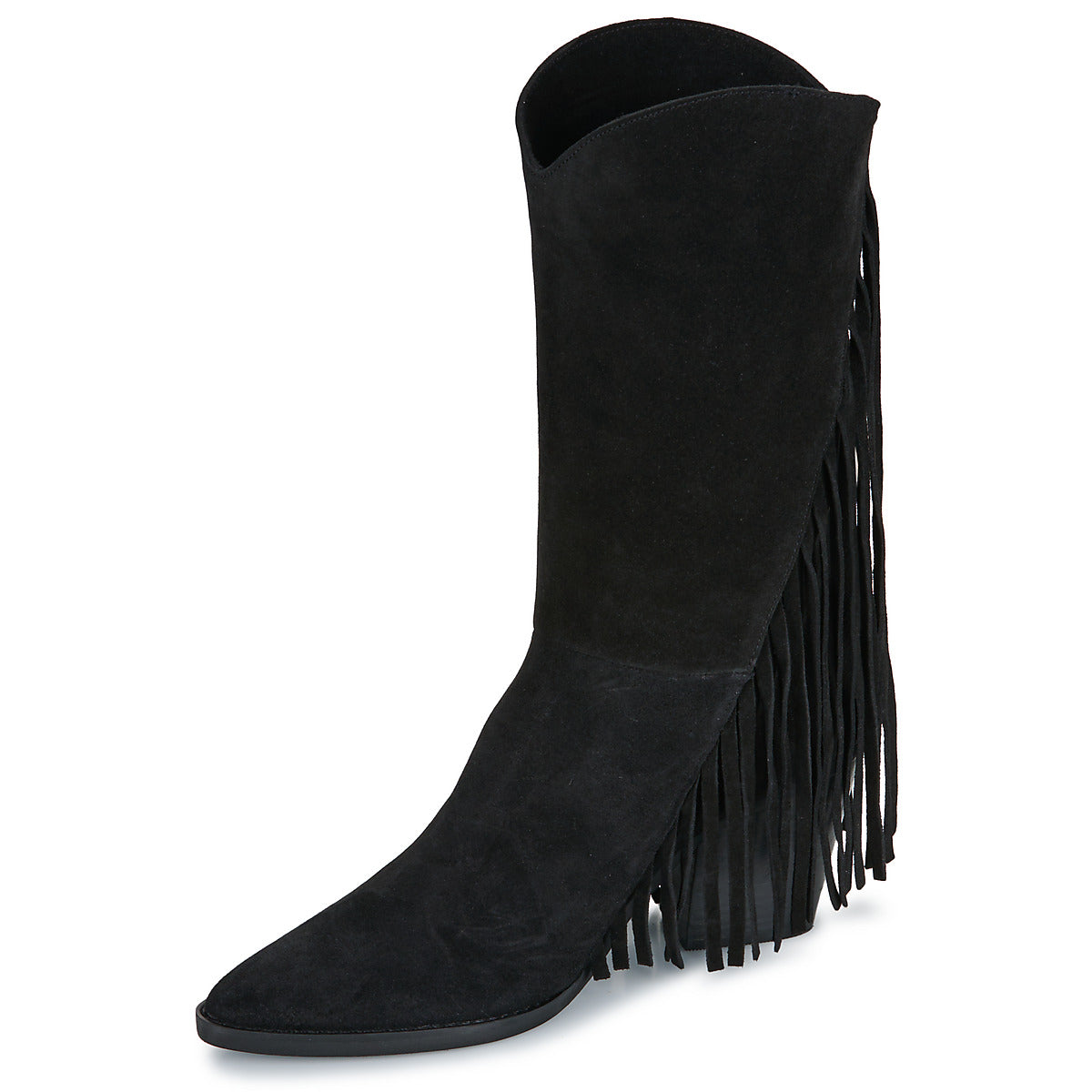 Stivali Donna Exé Shoes  515-ORLANDO-SUEDE-BLACK  Nero