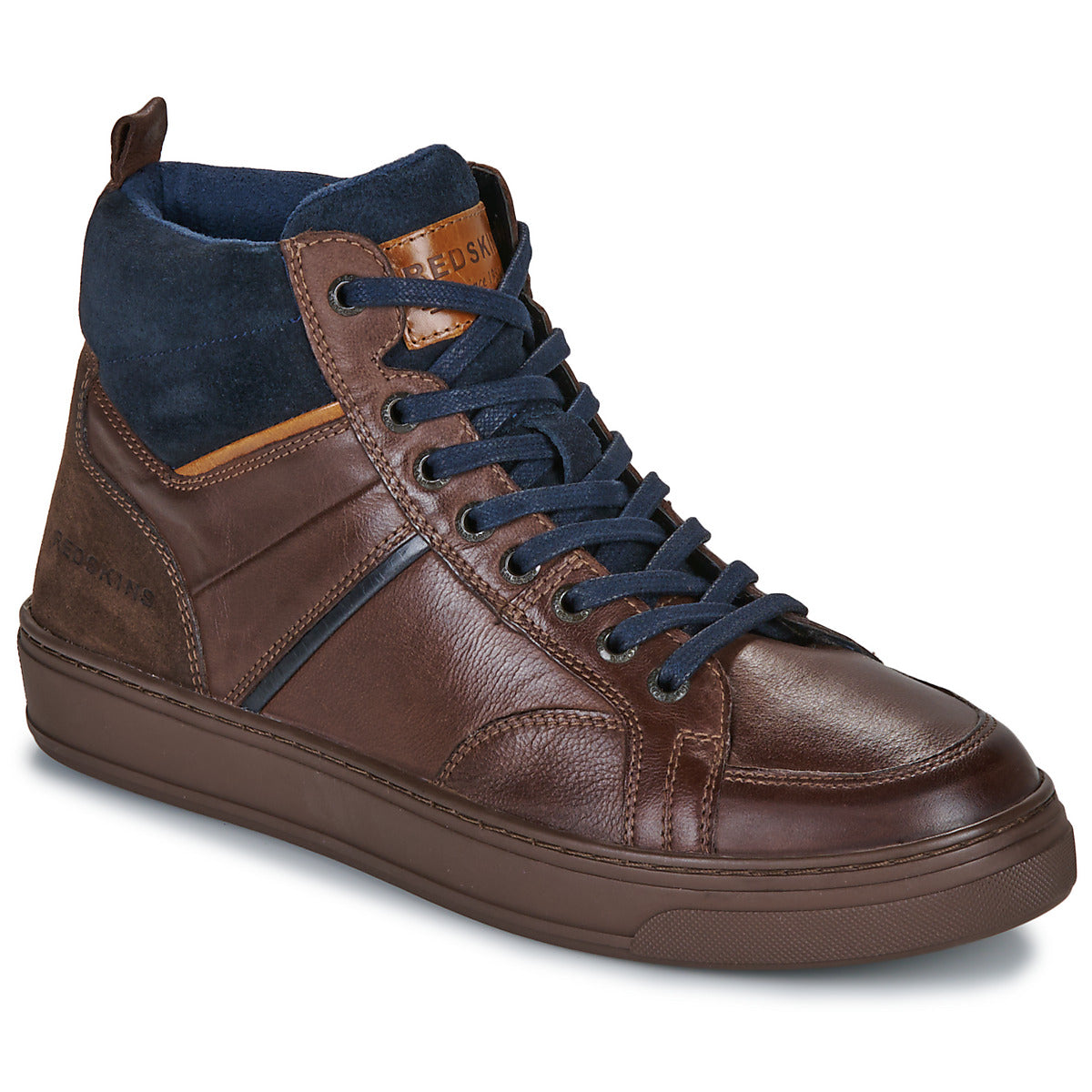 Sneakers alte Uomo Redskins  BELENOS  Marrone