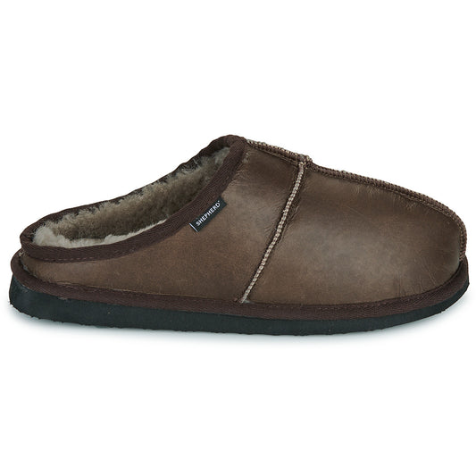 Pantofole Uomo Shepherd  BOBO  Marrone