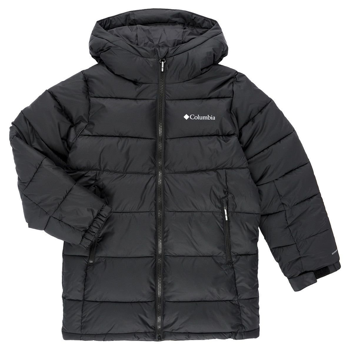 Piumino ragazza Columbia  PIKE LAKE MID JACKET  Nero