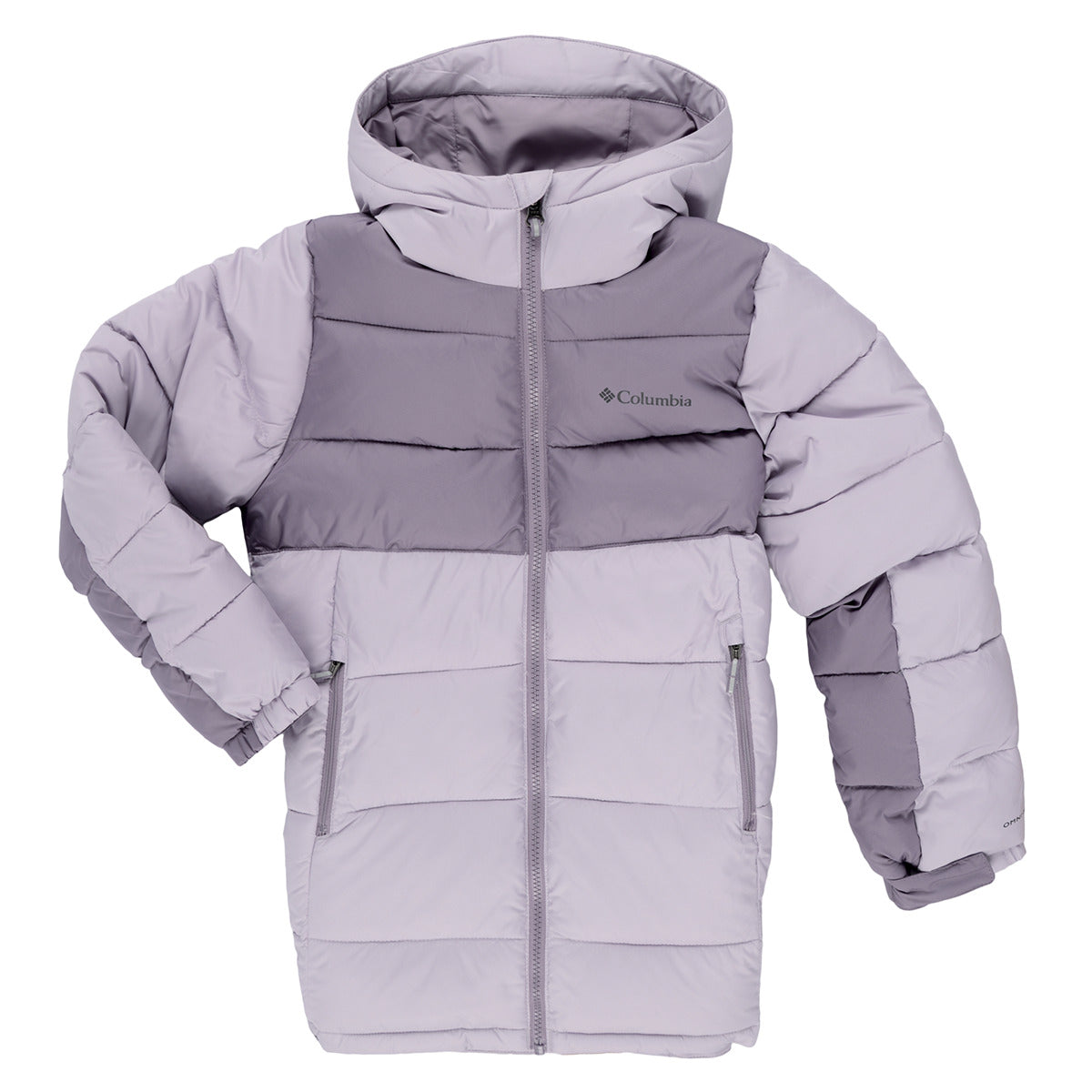 Piumino ragazza Columbia  PIKE LAKE MID JACKET  Viola