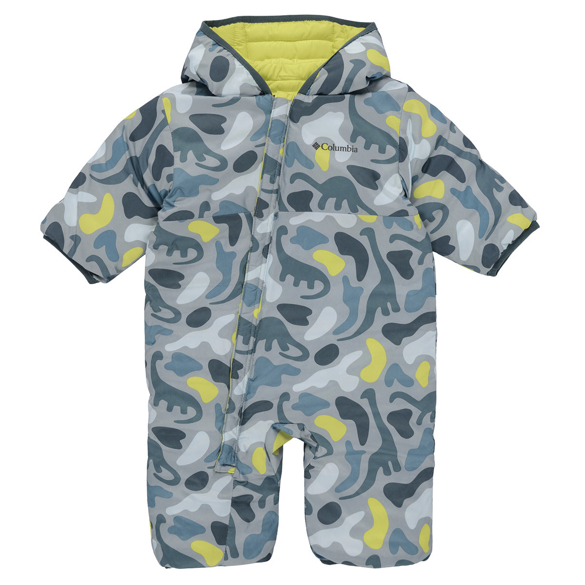 Tute / Jumpsuit ragazza Columbia  POWDER LITE II REVERSIBLE BUNTING  Verde