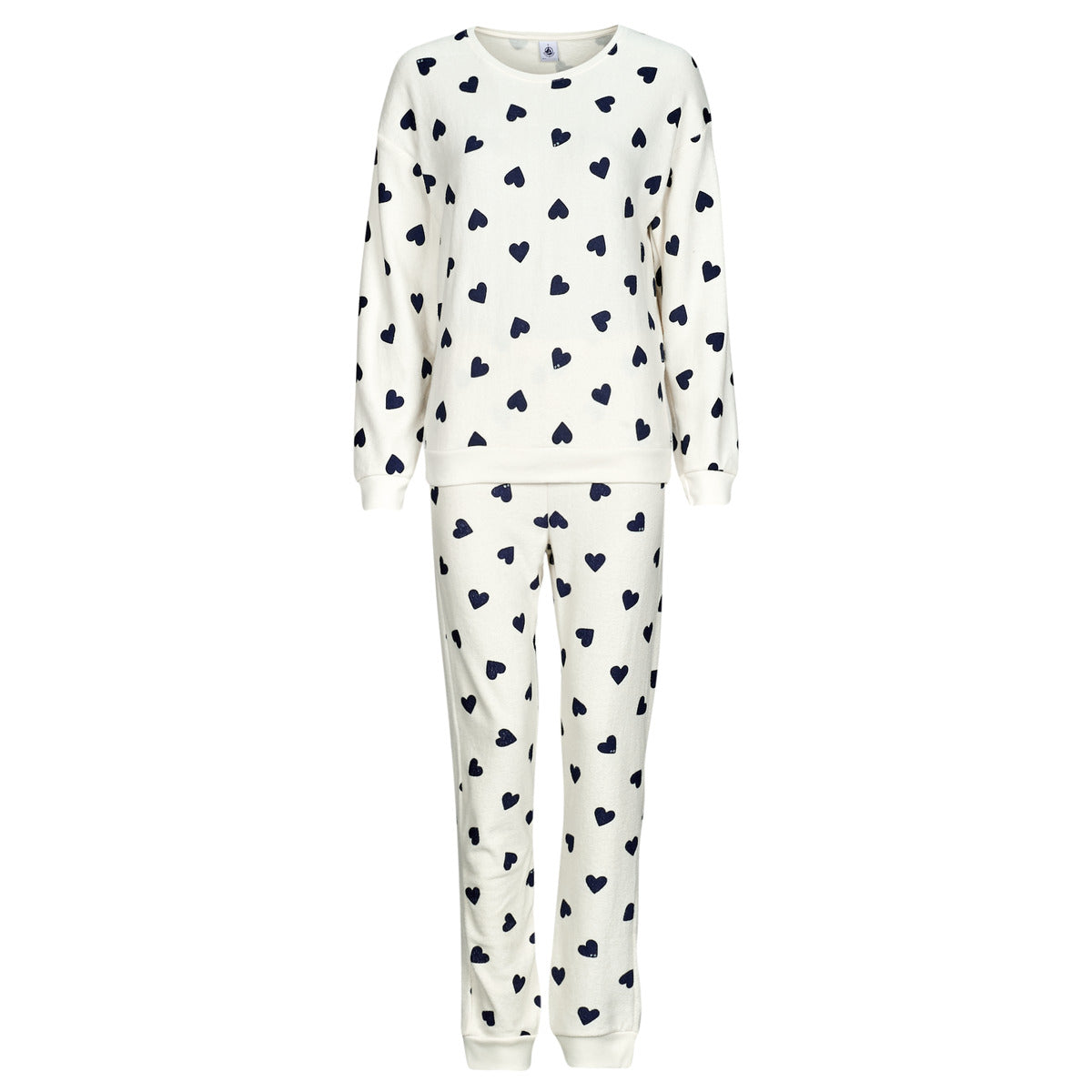 Pigiami / Camicia da notte Donna Petit Bateau  CLOWN  Bianco