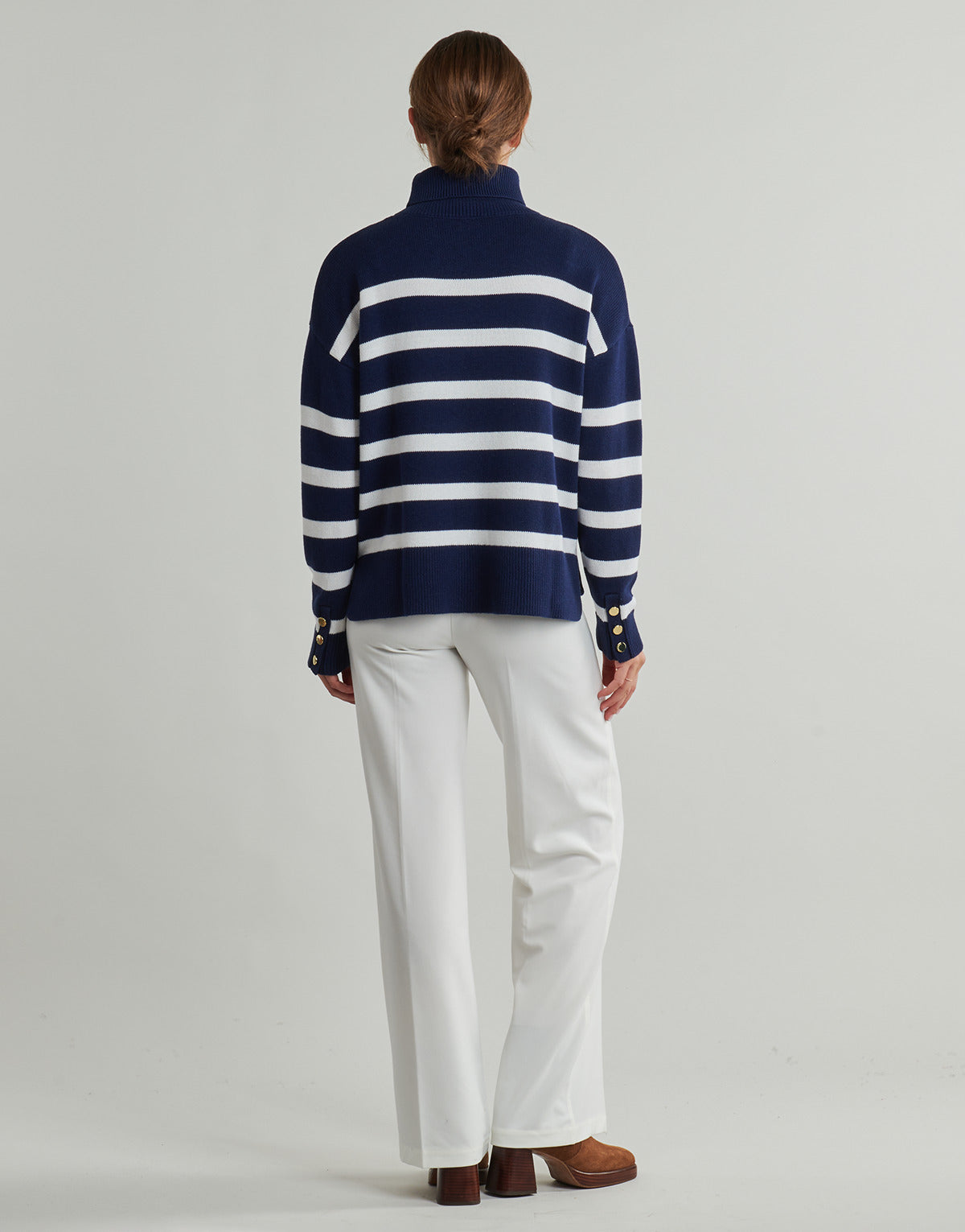 Maglione Donna Petit Bateau  CABULEUX  Marine