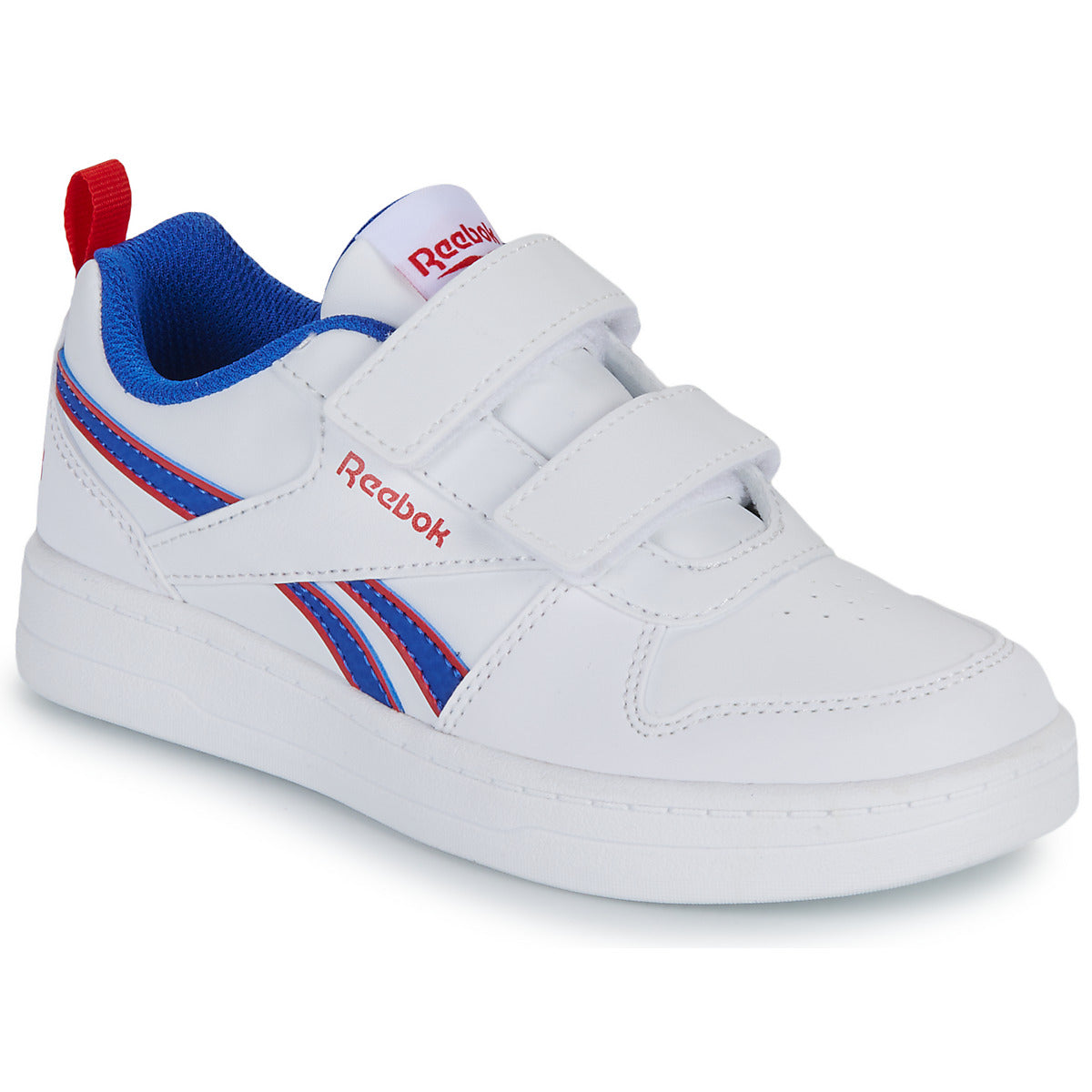 Scarpe bambini ragazzo Reebok Classic  ROYAL PRIME 2.0 TWO STRAP HOOP   LOOP  Bianco