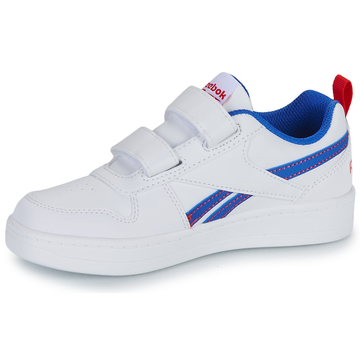 Scarpe bambini ragazzo Reebok Classic  ROYAL PRIME 2.0 TWO STRAP HOOP   LOOP  Bianco