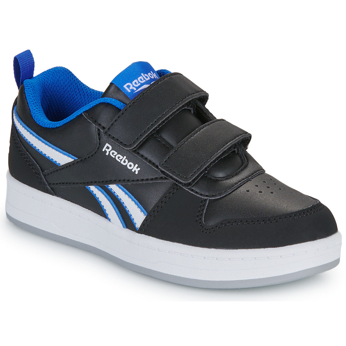 Scarpe bambini ragazzo Reebok Classic  ROYAL PRIME 2.0 TWO STRAP HOOP   LOOP  Nero