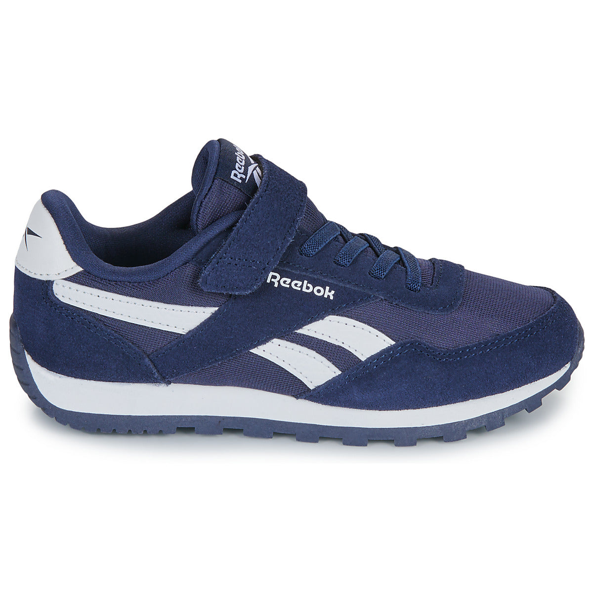 Scarpe bambini ragazzo Reebok Classic  REEBOK GLIDE LOW ELASTIC   TOP STRAP  Blu