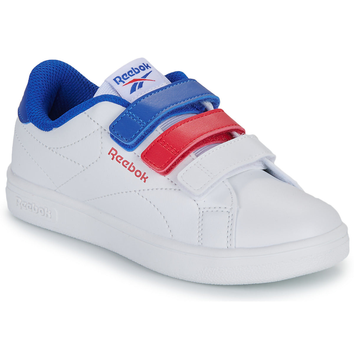 Scarpe bambini ragazzo Reebok Classic  REEBOK COURT CLEAN HOOK   LOOP STRAPS  Bianco
