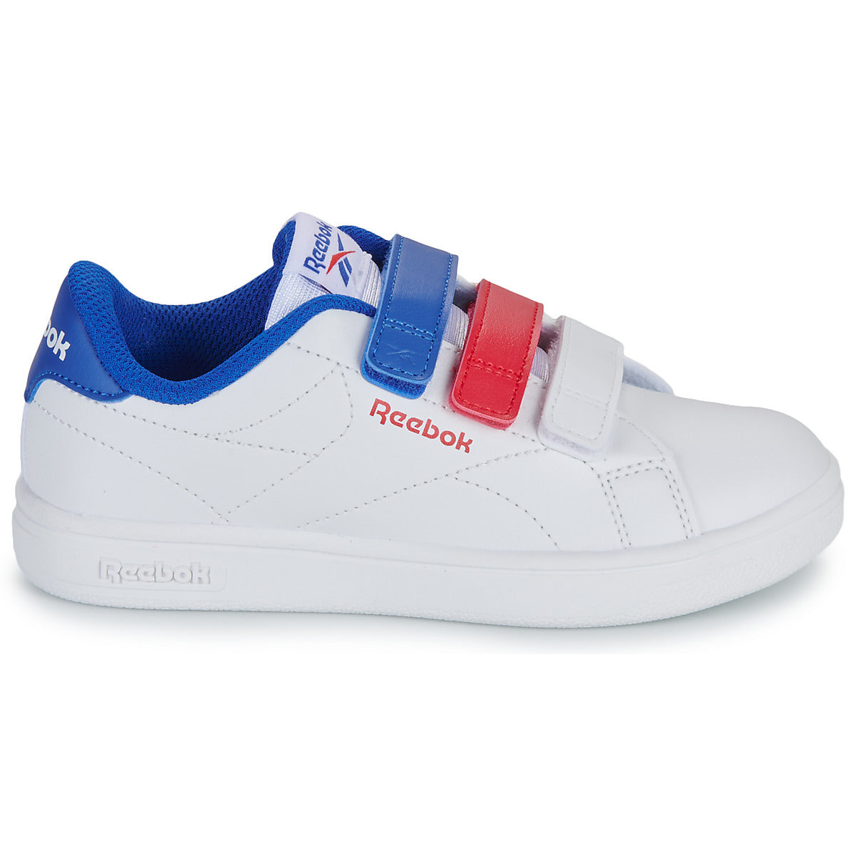 Scarpe bambini ragazzo Reebok Classic  REEBOK COURT CLEAN HOOK   LOOP STRAPS  Bianco