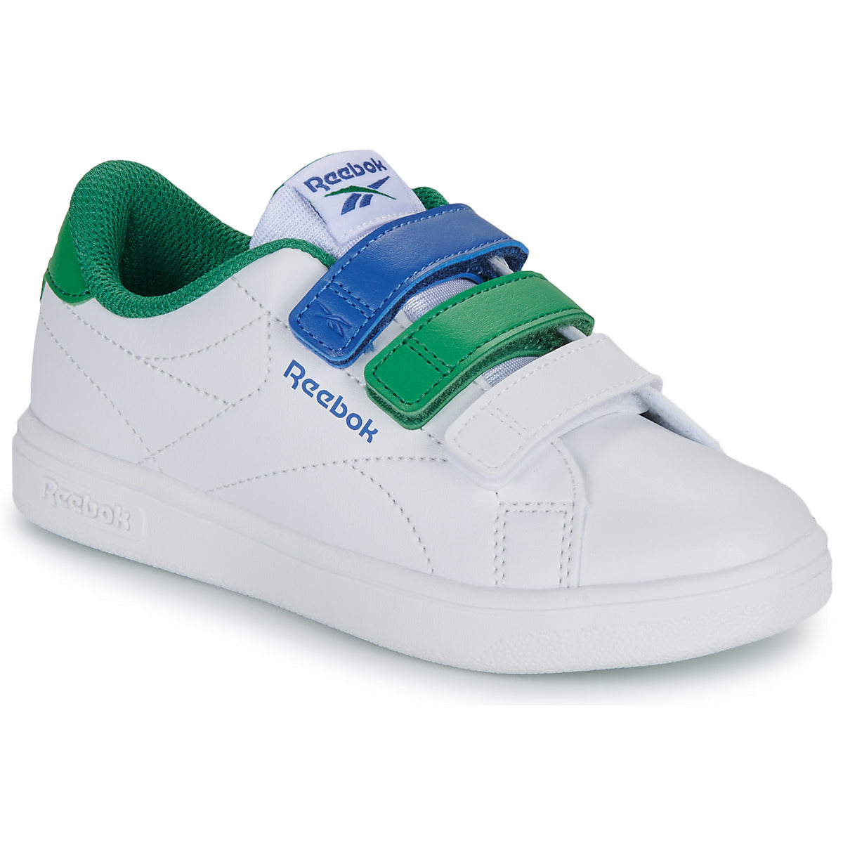 Scarpe bambini ragazzo Reebok Classic  REEBOK COURT CLEAN HOOK   LOOP STRAPS  Bianco