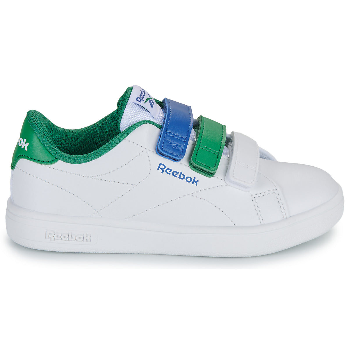 Scarpe bambini ragazzo Reebok Classic  REEBOK COURT CLEAN HOOK   LOOP STRAPS  Bianco