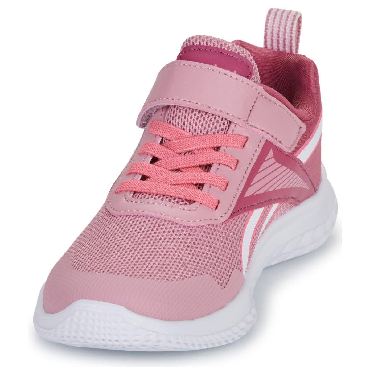 Scarpe bambini ragazza Reebok Sport  RUSH RUNNER 5 ELASTIC LACE   TOP STRAP  Rosa