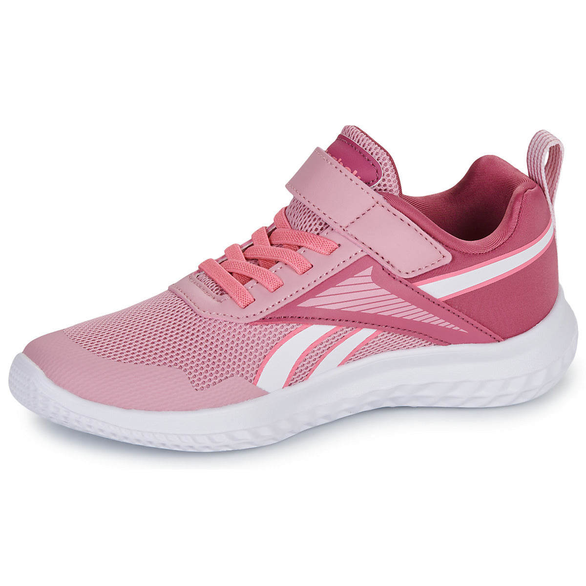 Scarpe bambini ragazza Reebok Sport  RUSH RUNNER 5 ELASTIC LACE   TOP STRAP  Rosa