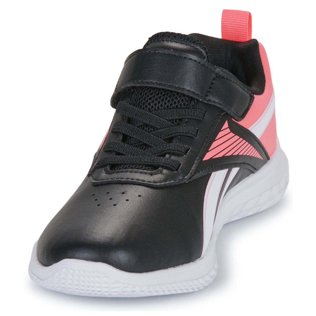 Scarpe bambini ragazza Reebok Sport  RUSH RUNNER SYN ELASTIC LACE   TOP STRAP  Nero