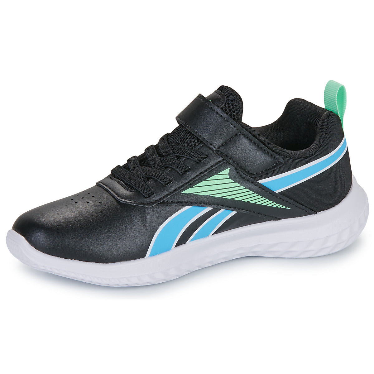 Scarpe bambini ragazzo Reebok Sport  RUSH RUNNER SYN ELASTIC LACE   TOP STRAP  Nero